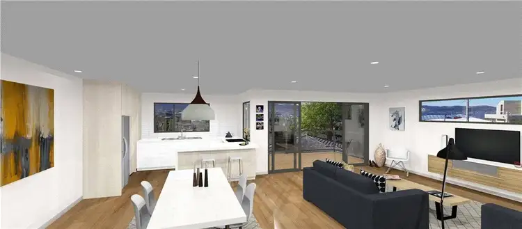 Third view of Homely townhouse listing, 3/38 Waterworks Road, Dynnyrne TAS 7005