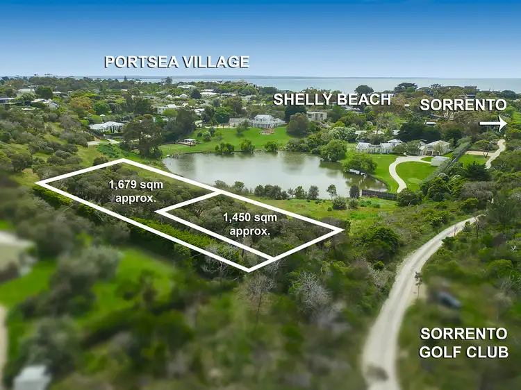 Main view of Homely land listing, 58 & 60 Hemston Avenue, Portsea VIC 3944