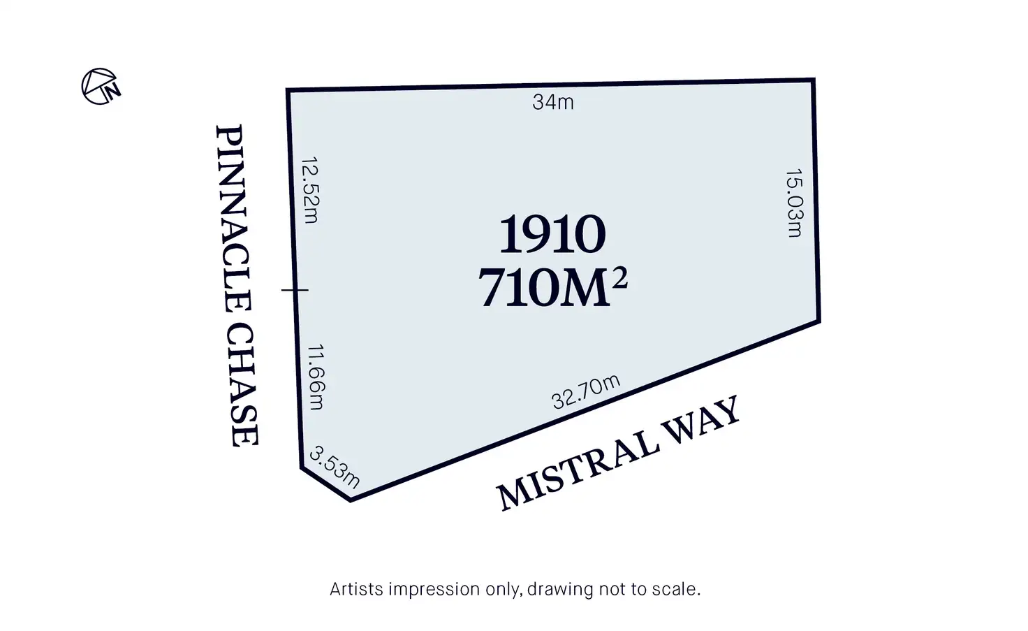 Main view of Homely land listing, 33 (Lot 1910) Pinnacle Chase, Beveridge VIC 3753
