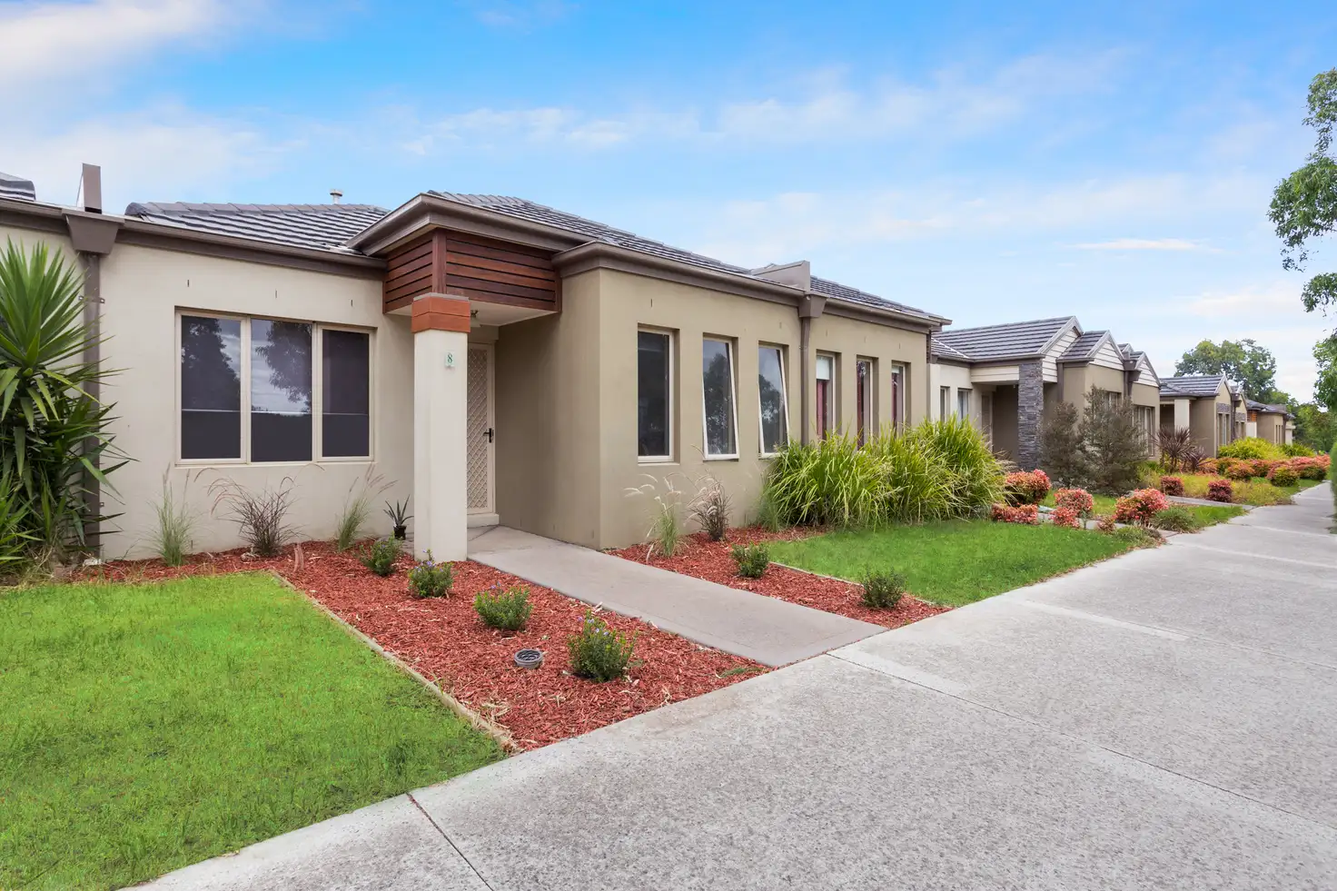 Main view of Homely townhouse listing, 8 Elderberry Alley, Cranbourne North VIC 3977