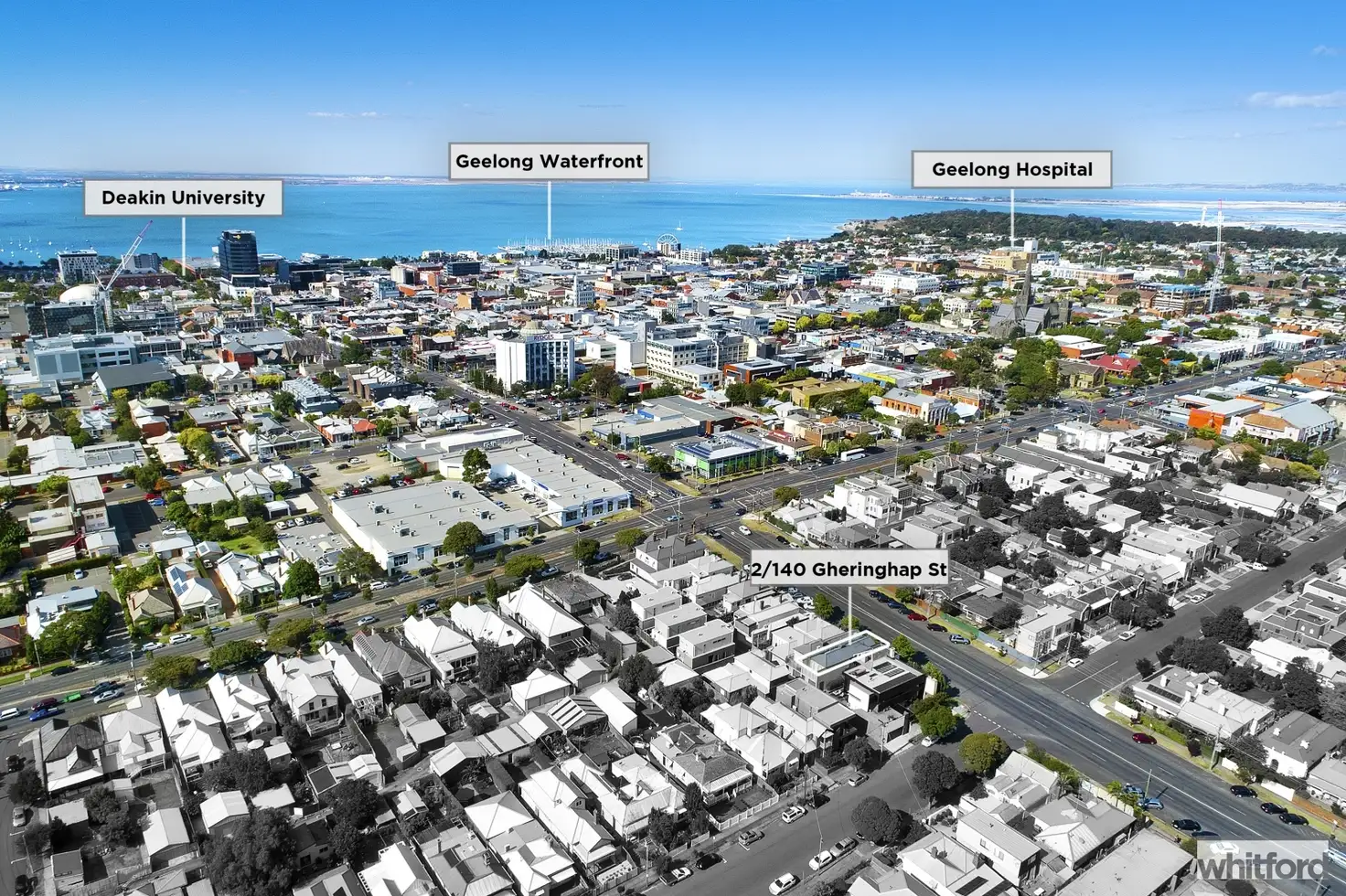 Main view of Homely townhouse listing, 2/140 Gheringhap Street, Geelong VIC 3220