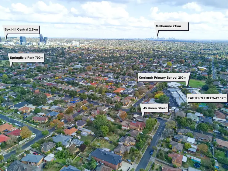 Second view of Homely house listing, 45 Karen Street, Box Hill North VIC 3129