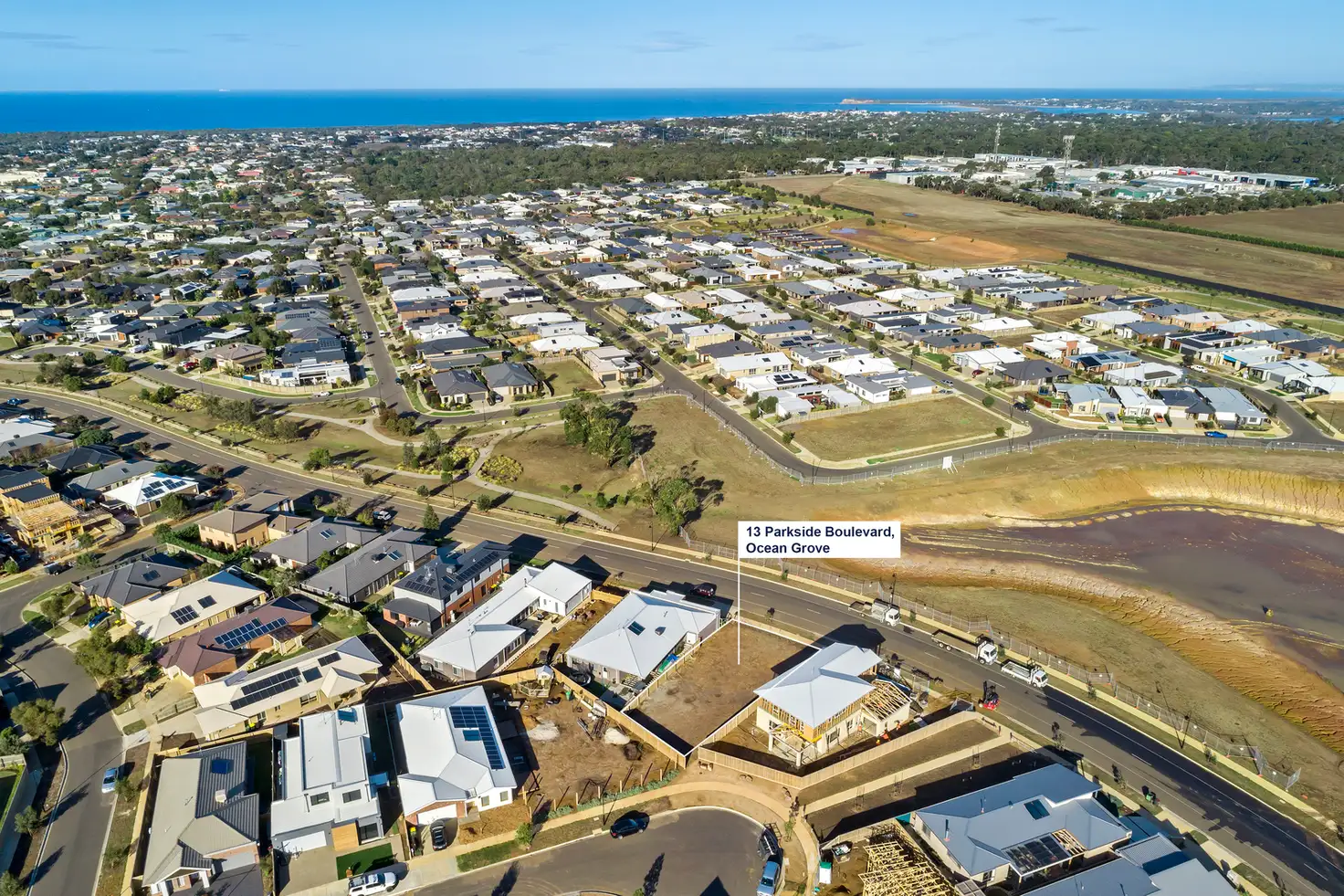 Main view of Homely land listing, 13 Parkside Boulevard, Ocean Grove VIC 3226