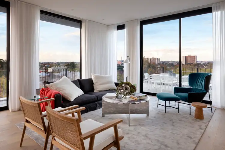Second view of Homely apartment listing, Penthouse/28 Powlett Street, East Melbourne VIC 3002