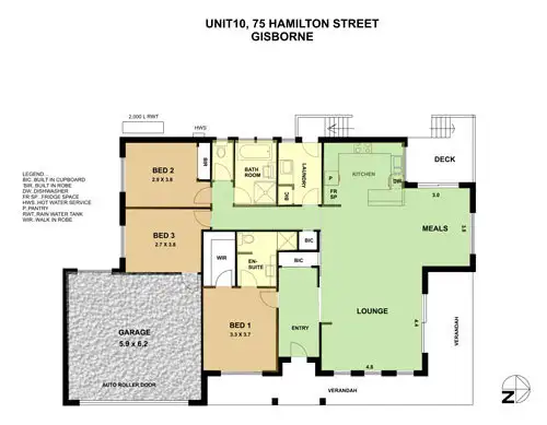 Seventh view of Homely townhouse listing, 75 Hamilton Street, Gisborne VIC 3437