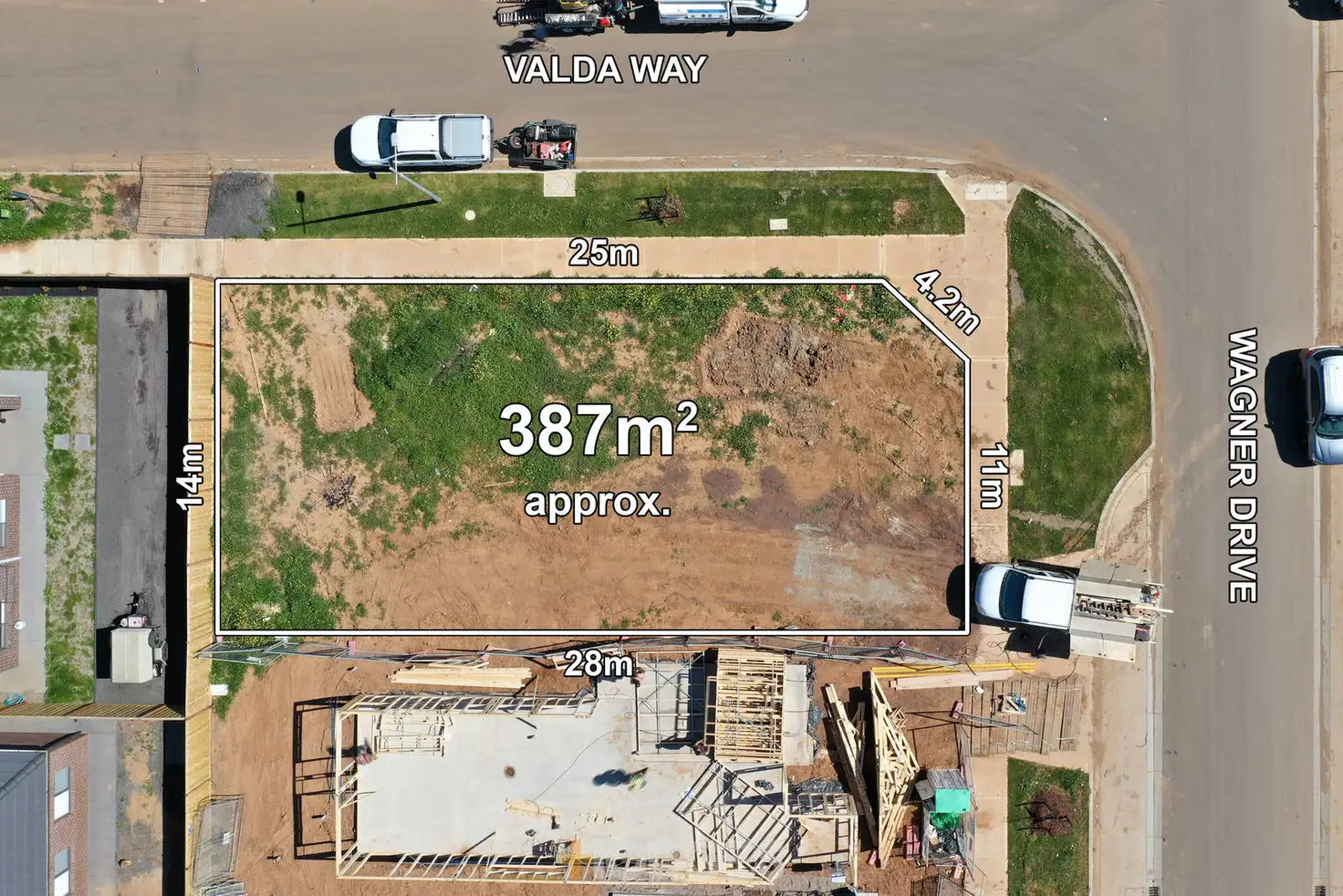 Main view of Homely land listing, 25 Wagner Drive, Werribee VIC 3030