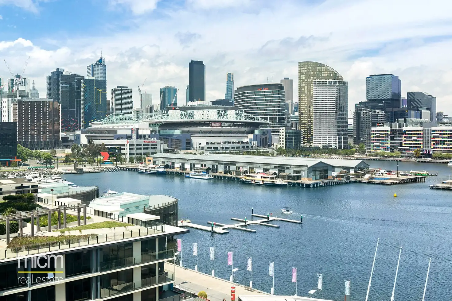 Main view of Homely apartment listing, 908/15 Doepel Way, Docklands VIC 3008