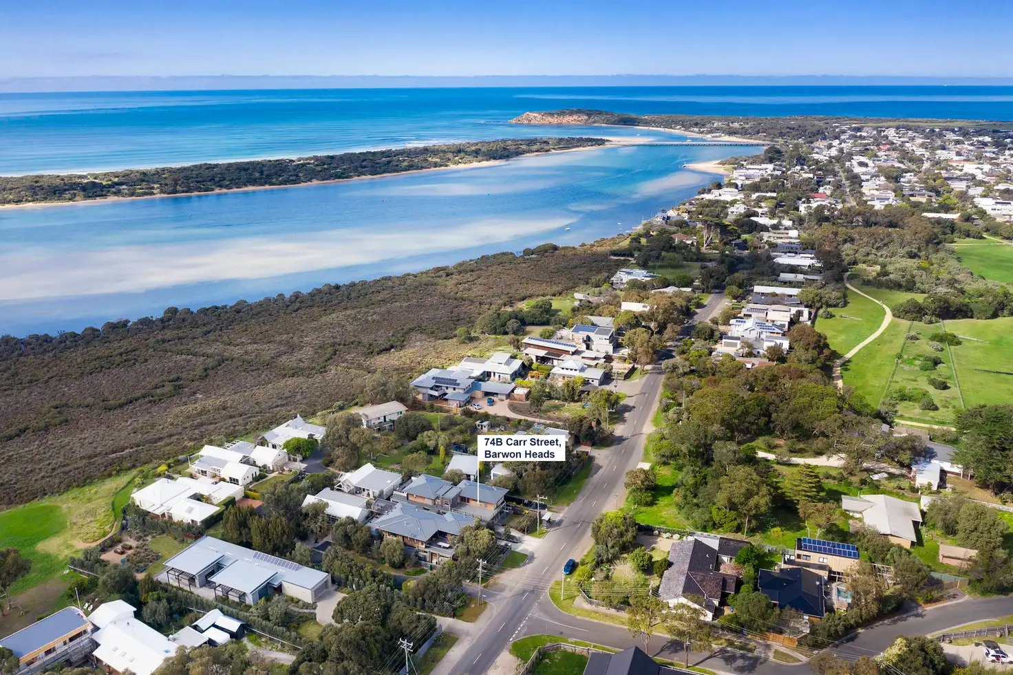 Main view of Homely townhouse listing, 74B Carr Street, Barwon Heads VIC 3227