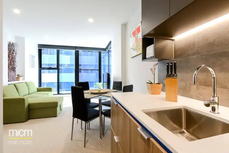 Second view of Homely apartment listing, 1603/28 Bouverie Street, Carlton VIC 3053