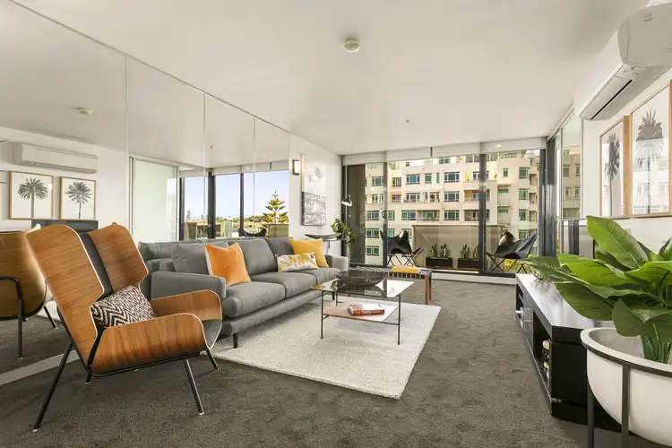 Second view of Homely apartment listing, 404/25 Pickles Street, Port Melbourne VIC 3207