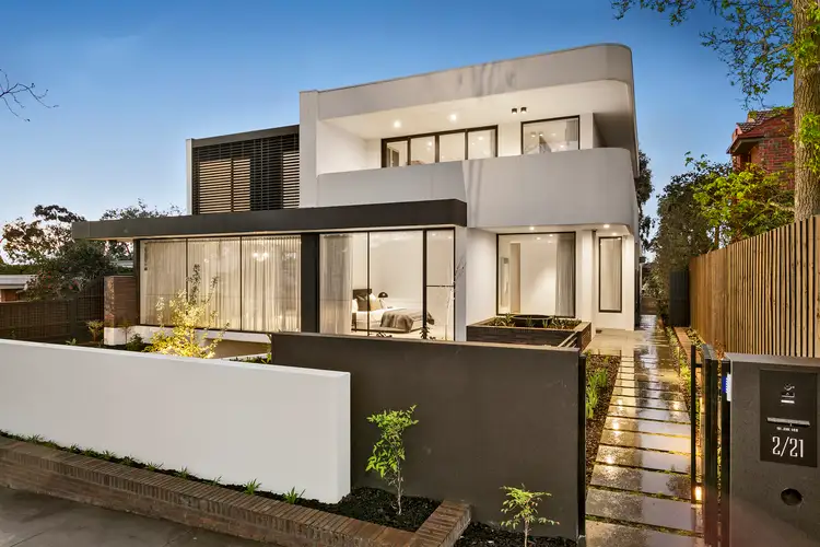 Second view of Homely house listing, Residence 2/21 Leura Grove, Hawthorn East VIC 3123