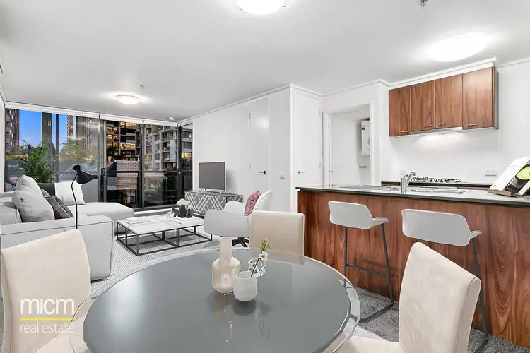 Third view of Homely apartment listing, 607/668 Bourke Street, Melbourne VIC 3000