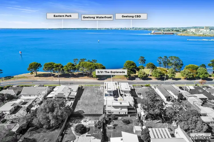 Main view of Homely townhouse listing, 3/51 The Esplanade, North Shore VIC 3214