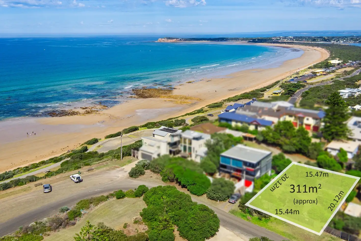 Main view of Homely land listing, 1B Lookout Reserve Road, Ocean Grove VIC 3226