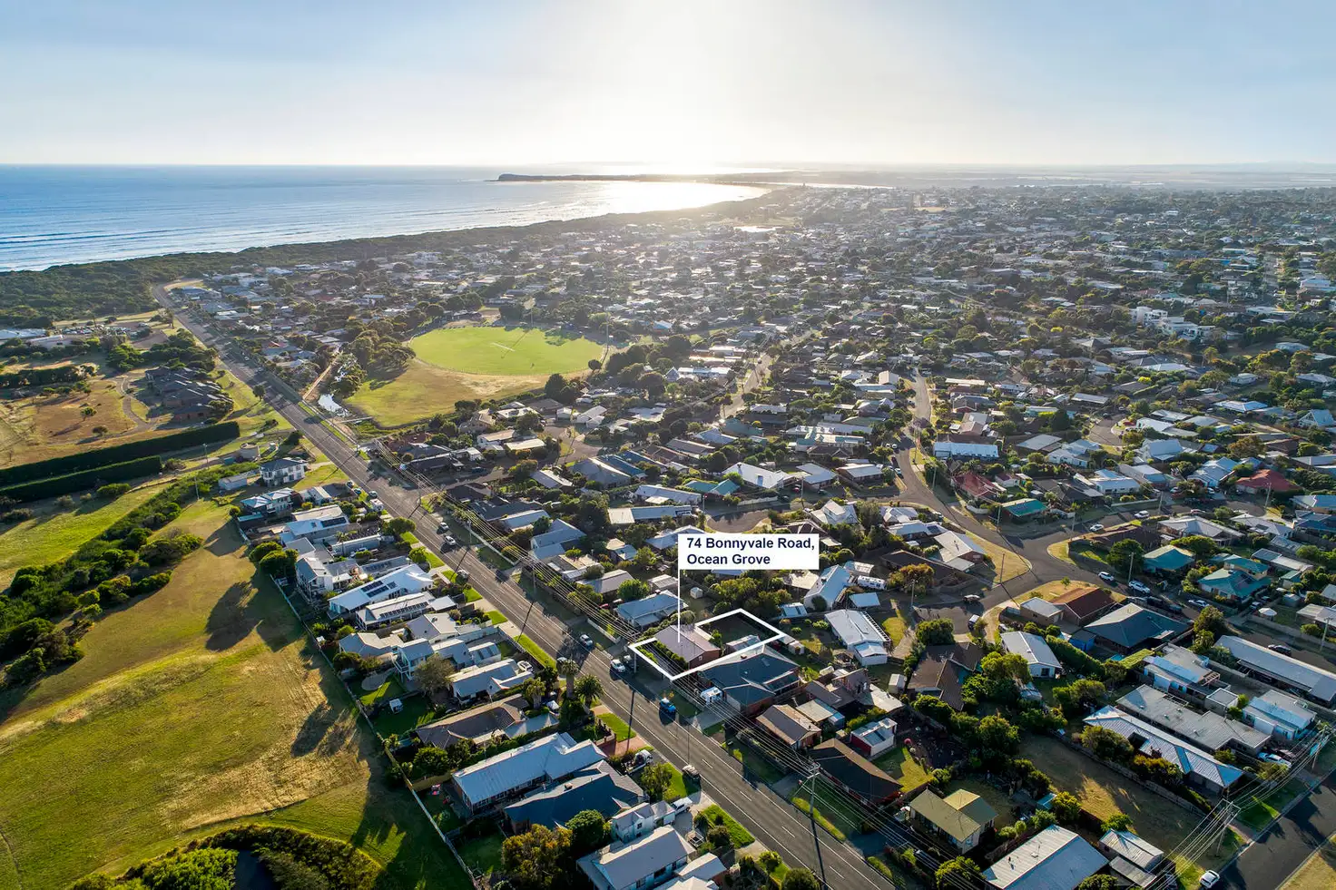Main view of Homely house listing, 74 Bonnyvale Road, Ocean Grove VIC 3226