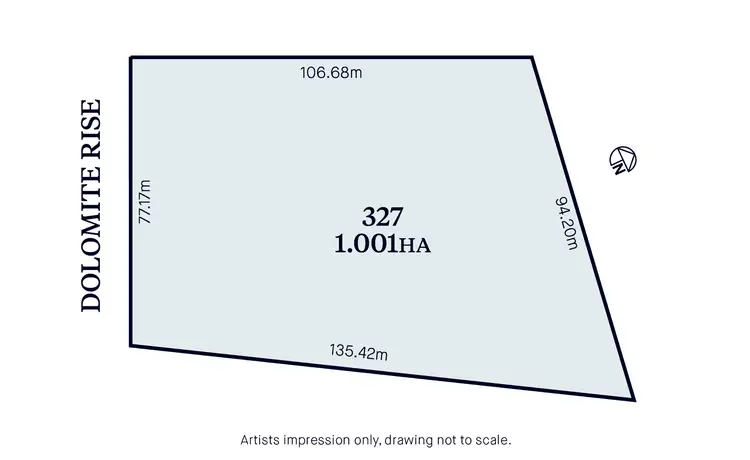 Main view of Homely land listing, 124 Dolomite Rise, Hidden Valley VIC 3756