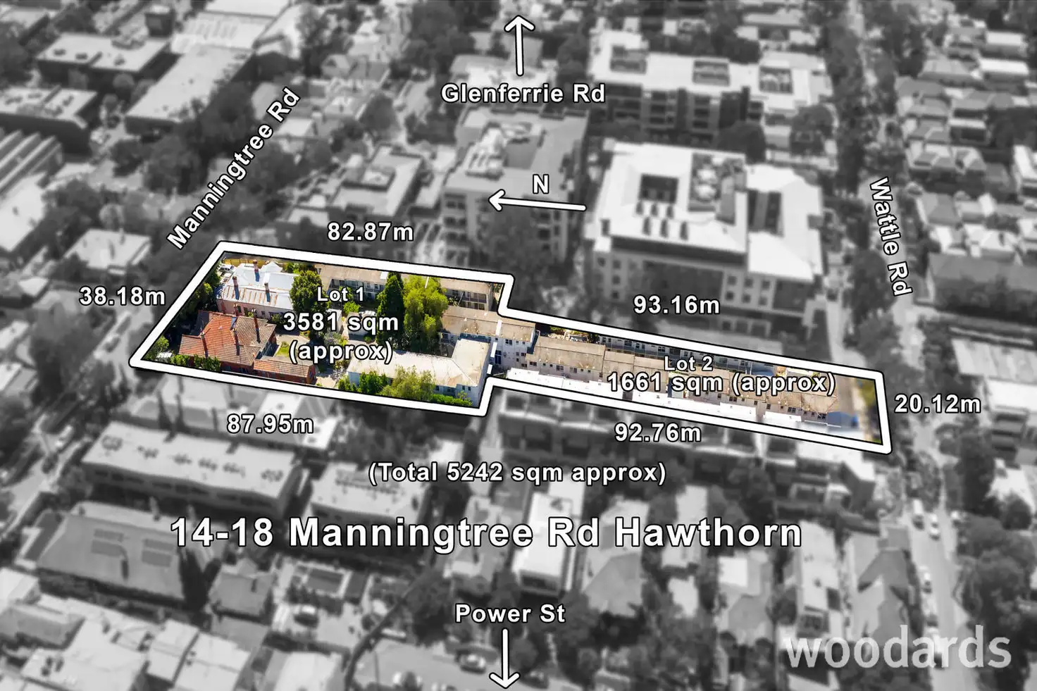 Main view of Homely land listing, 14-18 Manningtree Road, Hawthorn VIC 3122