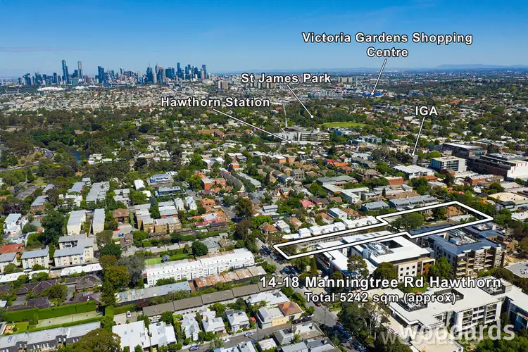 Third view of Homely land listing, 14-18 Manningtree Road, Hawthorn VIC 3122