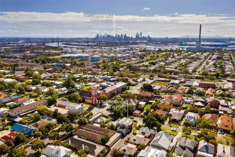 Second view of Homely townhouse listing, 21 Schutt Street, Newport VIC 3015