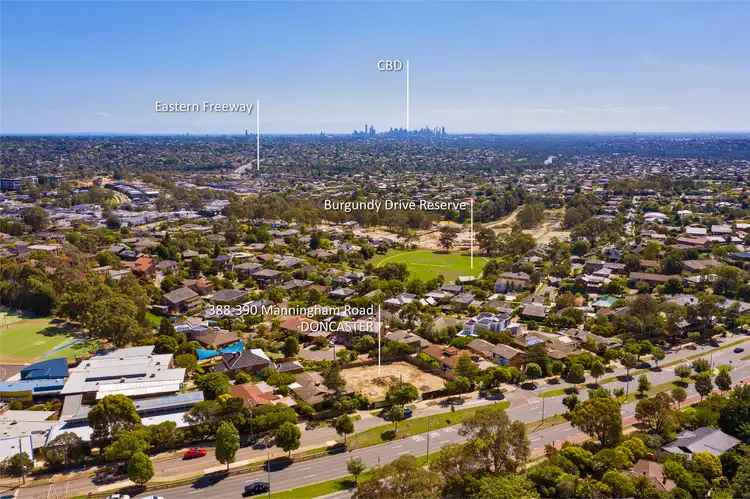 Third view of Homely land listing, 388-390 Manningham Road, Doncaster VIC 3108