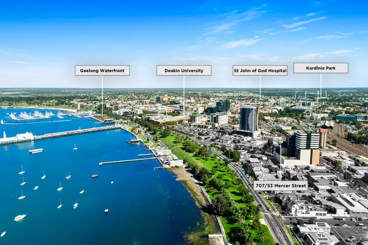 Fifth view of Homely apartment listing, 707/53 Mercer Street, Geelong VIC 3220