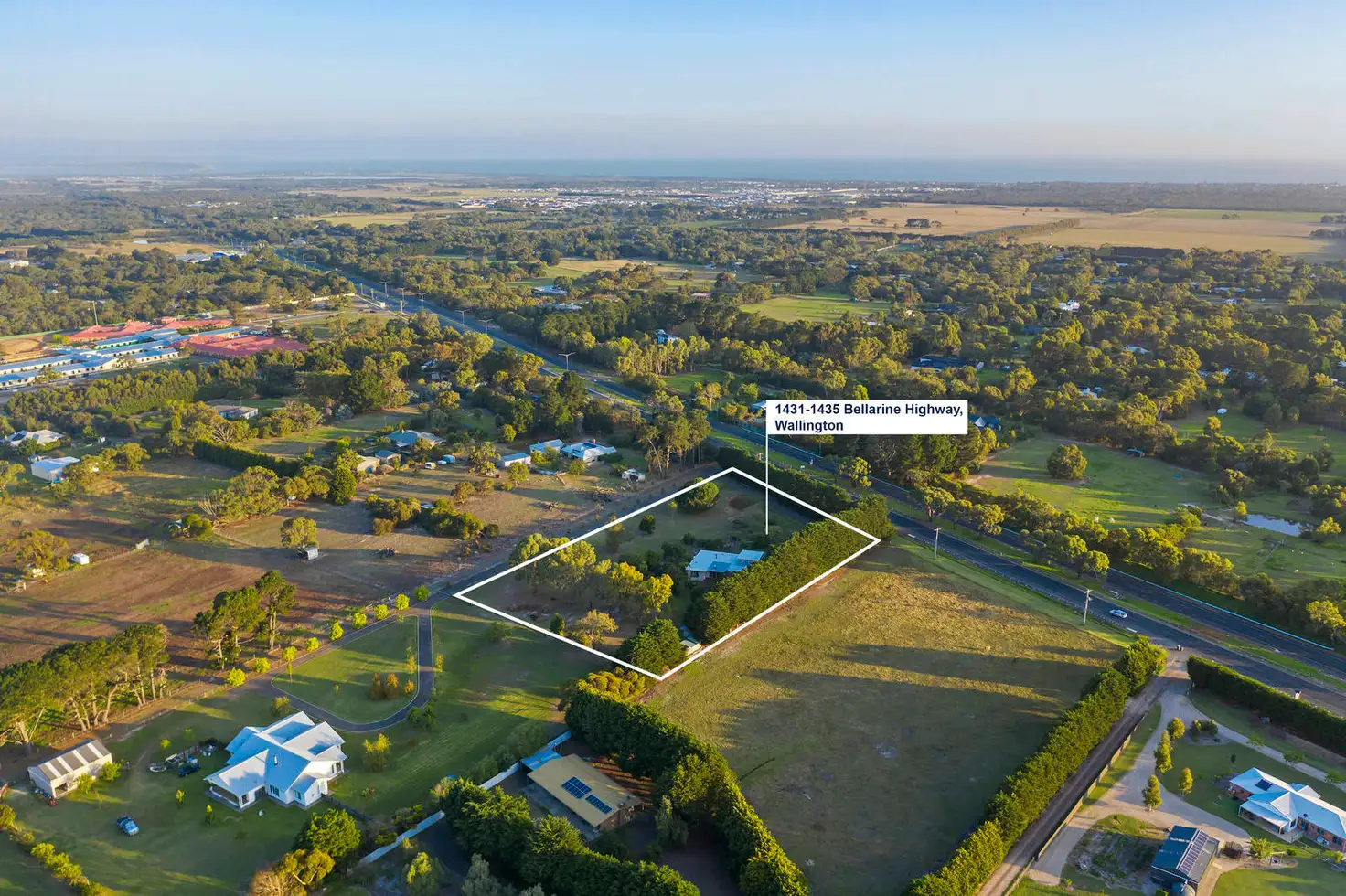 Main view of Homely rural property listing, 1431 - 1435 Bellarine Highway, Wallington VIC 3222