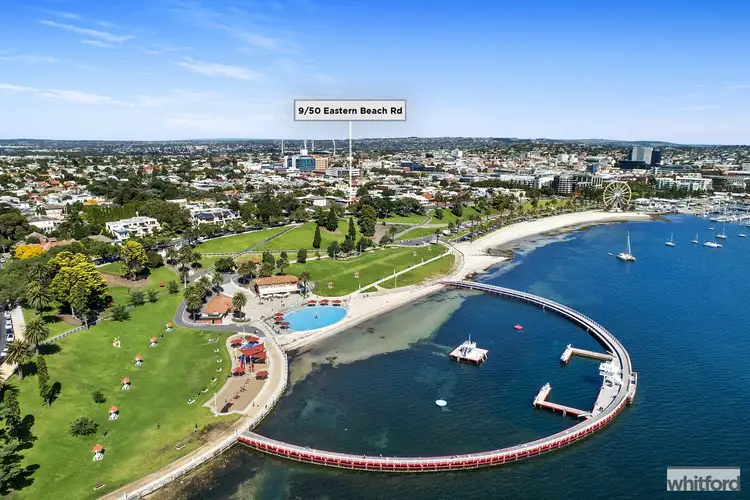 Sixth view of Homely apartment listing, 9/50 Eastern Beach Road, Geelong VIC 3220