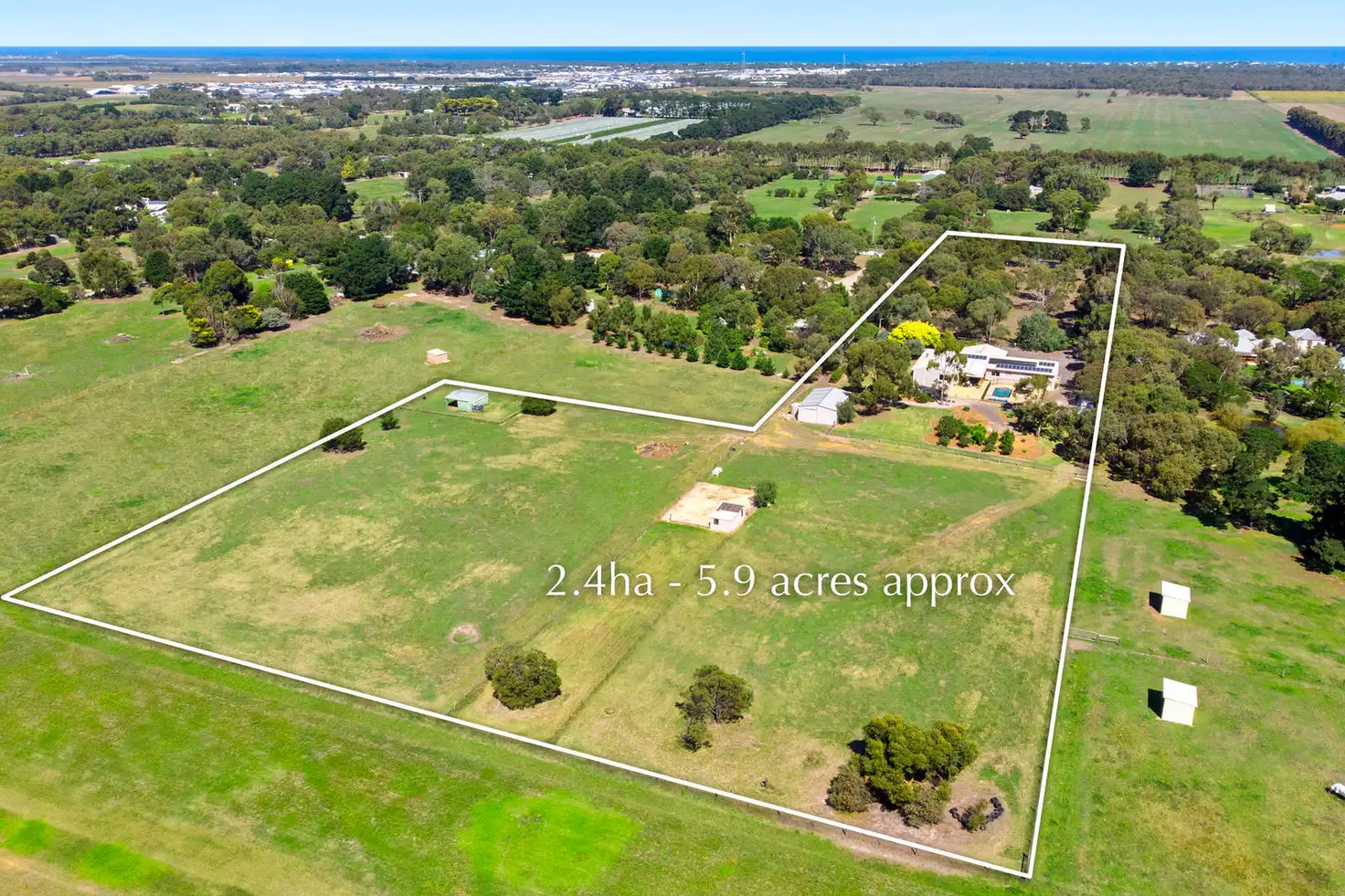 Main view of Homely rural property listing, 265-271 Rhinds Road, Wallington VIC 3222
