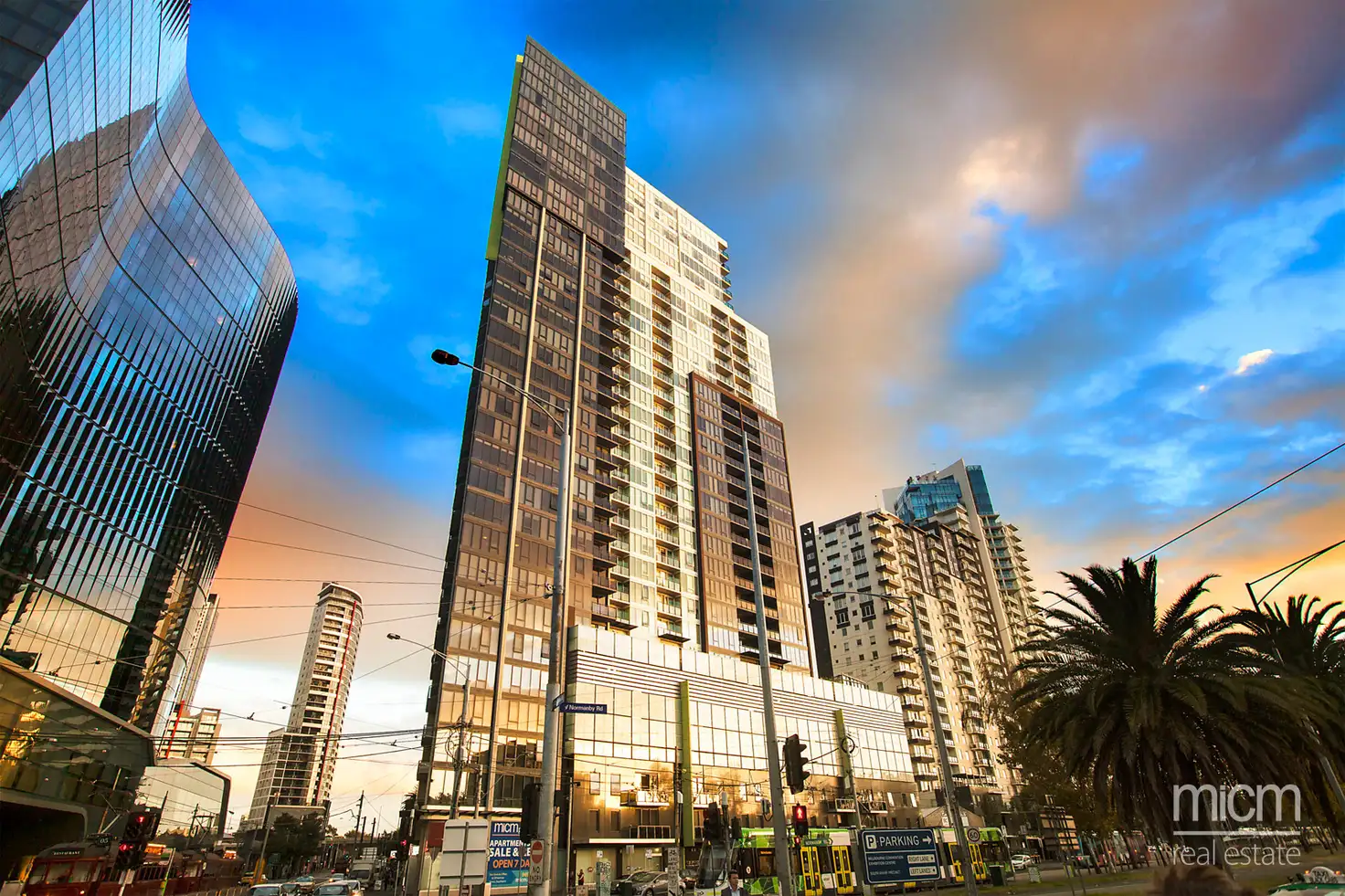 Main view of Homely apartment listing, 1110/63 Whiteman Street, Southbank VIC 3006