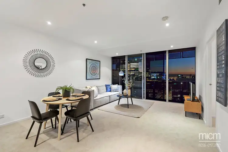 Third view of Homely apartment listing, 2202/620 Collins Street, Melbourne VIC 3000