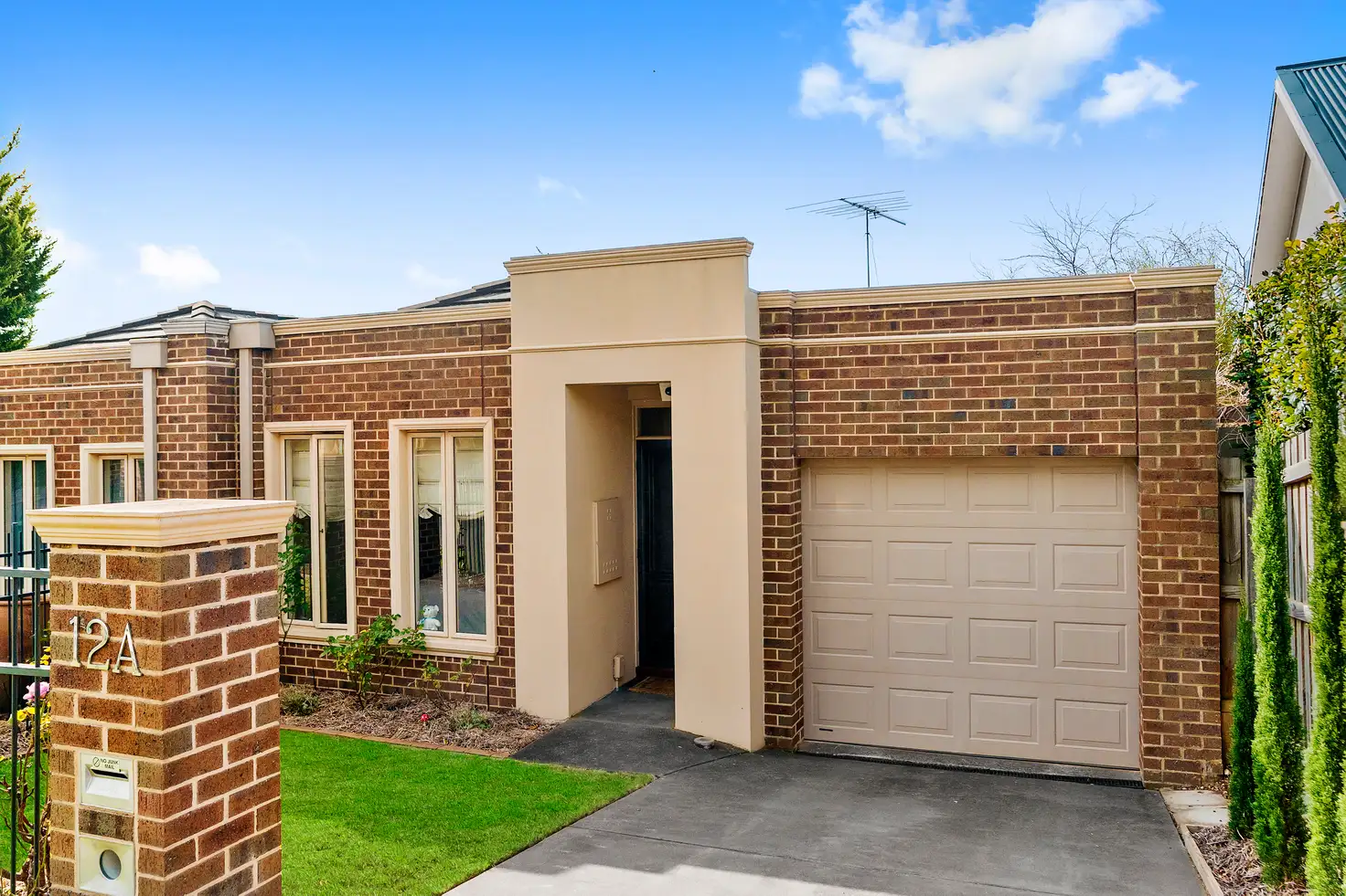 Main view of Homely townhouse listing, 12a Jinjella Road, Highton VIC 3216
