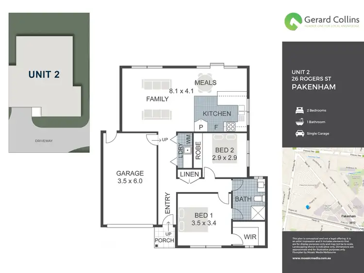 Second view of Homely townhouse listing, 2/26 Rogers Street, Pakenham VIC 3810