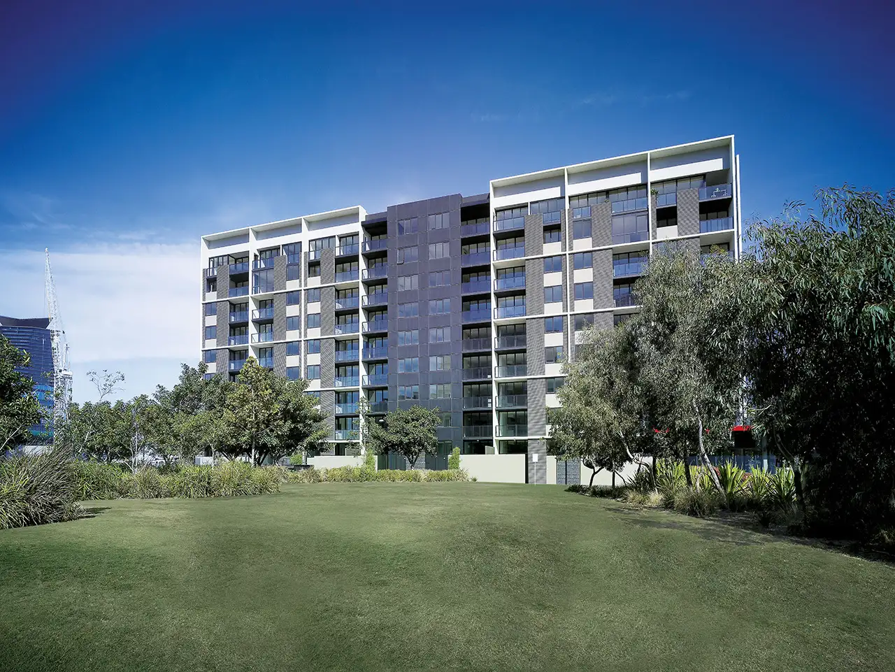 Main view of Homely apartment listing, 23/801 Bourke Street, Docklands VIC 3008