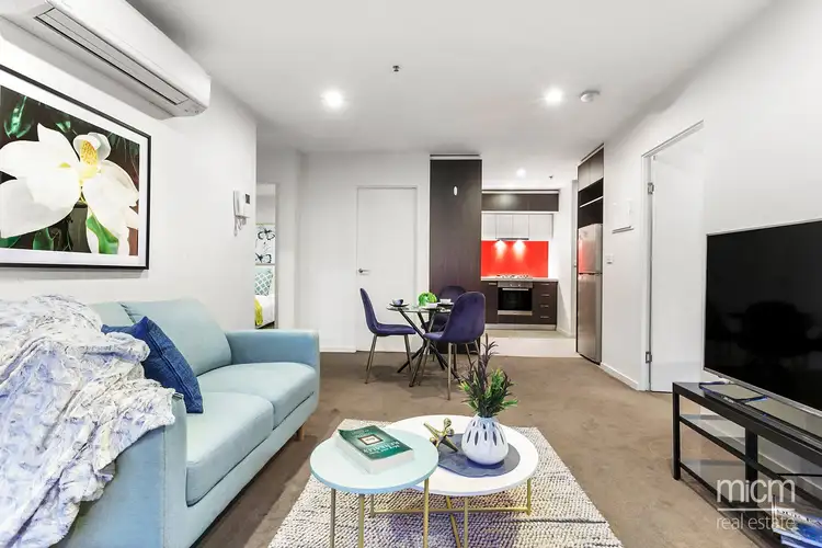 Second view of Homely apartment listing, 2506/8 Sutherland Street, Melbourne VIC 3000
