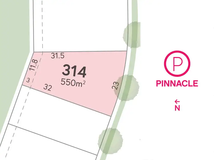 Main view of Homely land listing, Pinnacle/Lot 314 Pontiac Drive, Smythes Creek VIC 3351
