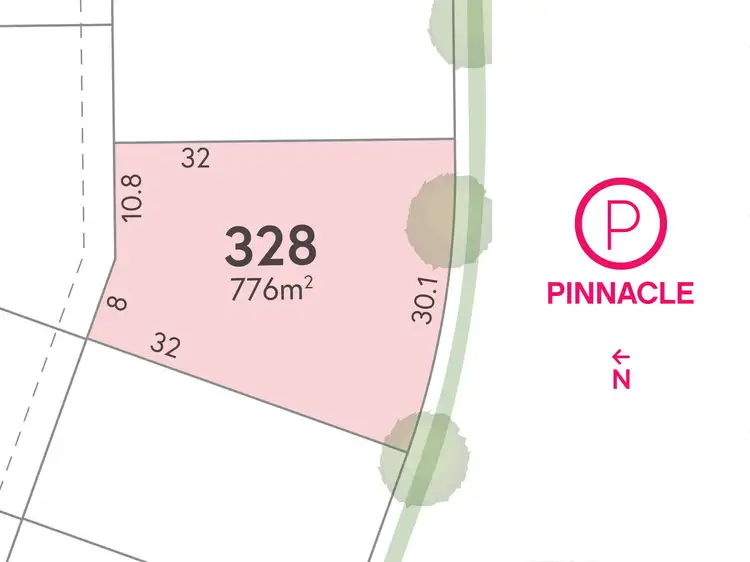 Main view of Homely land listing, Pinnacle/Lot 328 Valiant Road, Smythes Creek VIC 3351