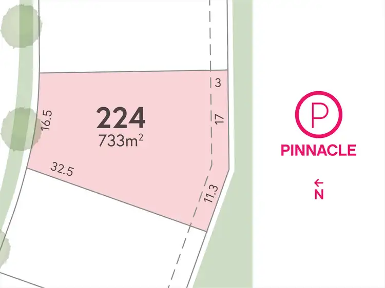 Main view of Homely land listing, Pinnacle/Lot 224 Auburn Drive, Smythes Creek VIC 3351
