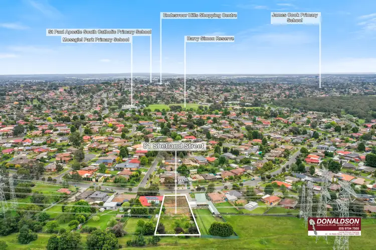 Third view of Homely land listing, 81 Shetland  Street, Endeavour Hills VIC 3802