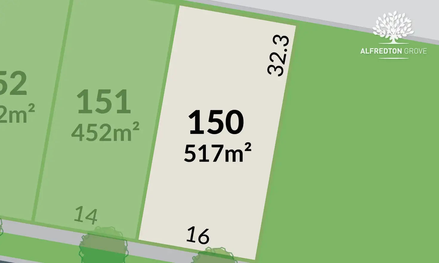 Main view of Homely land listing, Alfredton Grove/Lot 150 Walters Way, Alfredton VIC 3350
