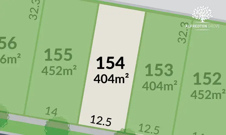 Main view of Homely land listing, Alfredton Grove/Lot 154 Walters Way, Alfredton VIC 3350