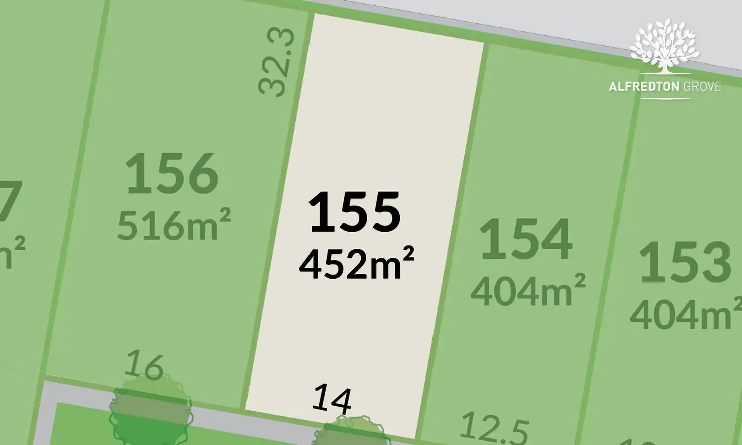 Main view of Homely land listing, Alfredton Grove/Lot 155 Walters Way, Alfredton VIC 3350