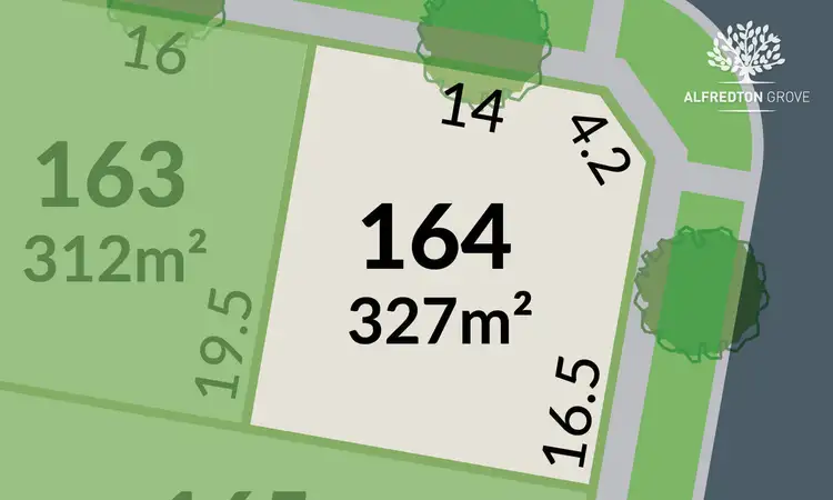 Main view of Homely land listing, Alfredton Grove/Lot 164 Walters Way, Alfredton VIC 3350