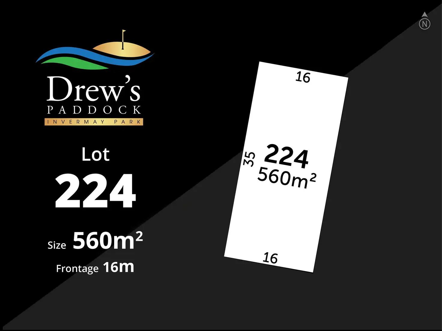 Main view of Homely land listing, Drews Paddock/Lot 224 Wedge Circuit, Invermay Park VIC 3350
