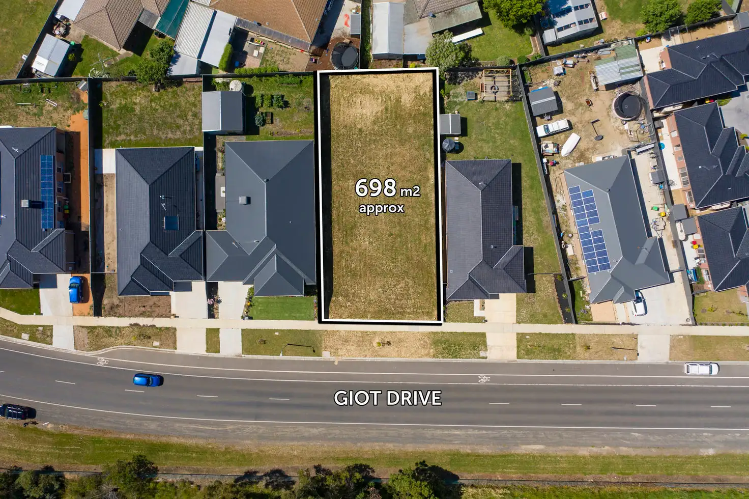 Main view of Homely land listing, 82 Giot Drive, Wendouree VIC 3355