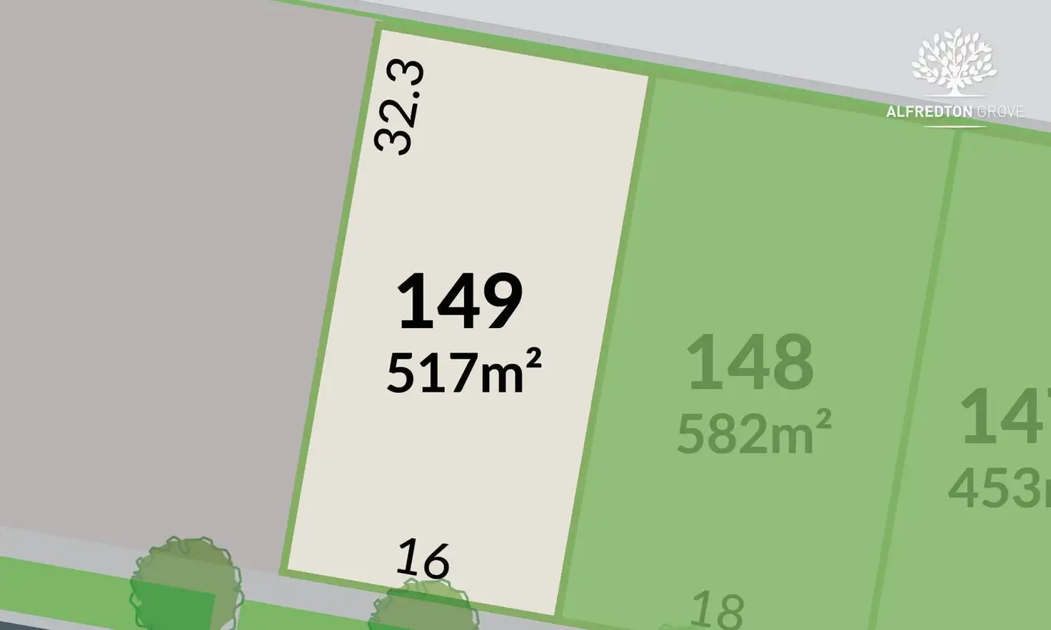 Main view of Homely land listing, Alfredton Grove/Lot 149 Walters Way, Alfredton VIC 3350