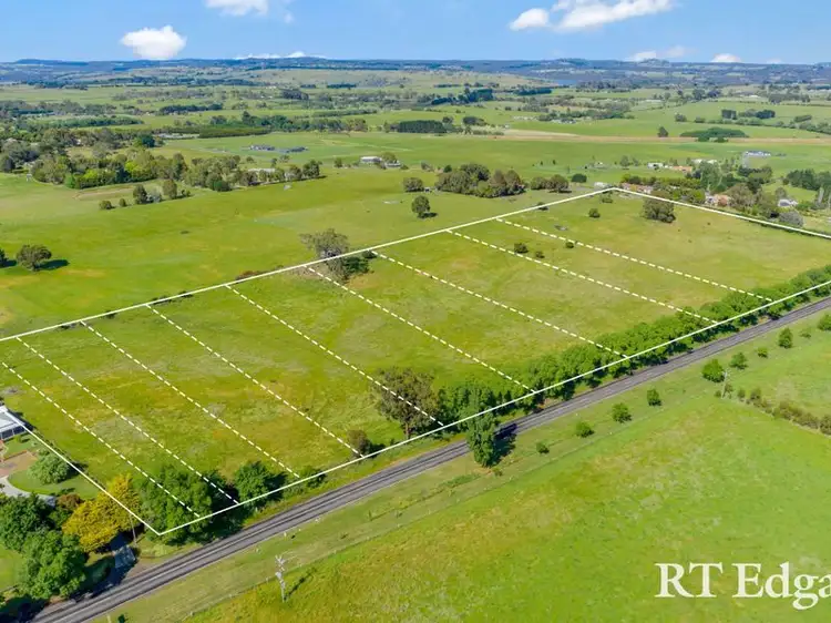 Main view of Homely land listing, LOT 1 & 2 Cnr Burton Avenue & Harts Lane, Kyneton VIC 3444