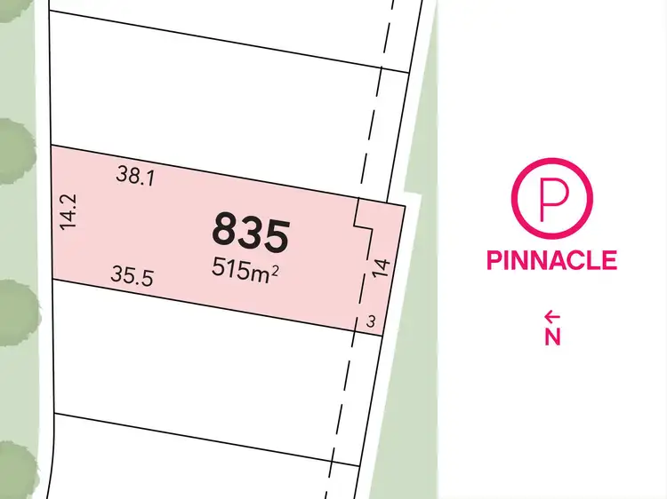 Main view of Homely land listing, Pinnacle/Lot 835 Plymouth Way, Smythes Creek VIC 3351