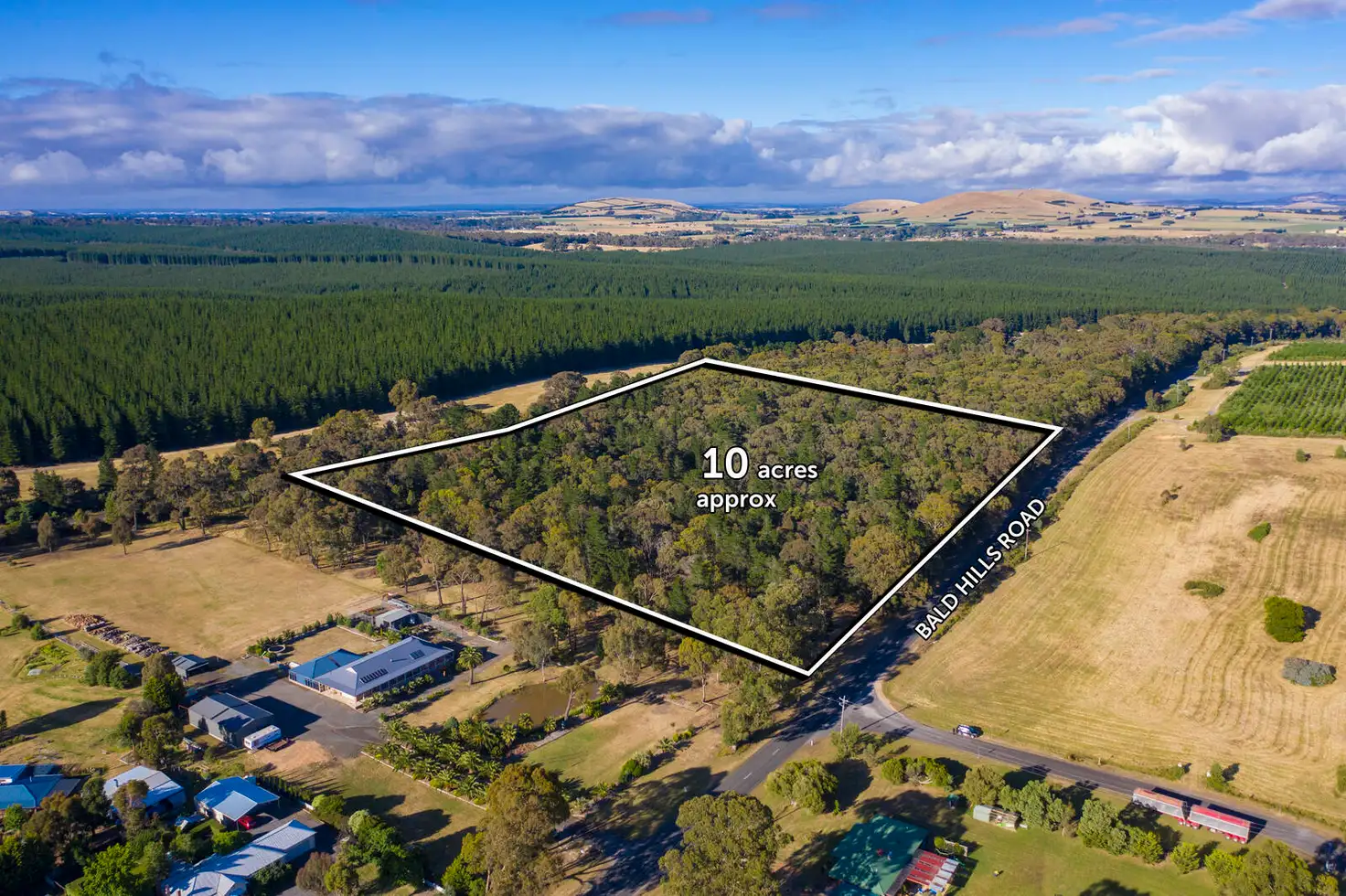 Main view of Homely land listing, 100 Bald Hills Road, Creswick VIC 3363