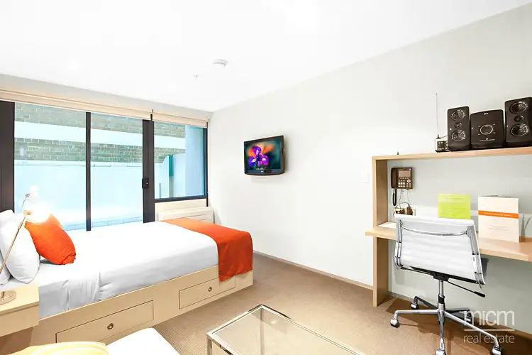 Second view of Homely studio listing, 211/181 ABeckett Street, Melbourne VIC 3000