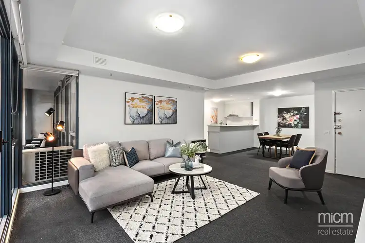 Second view of Homely apartment listing, 25/33 Jeffcott Street, West Melbourne VIC 3003